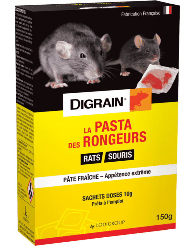 Pâte fraîche rongeurs DIGRAIN 150g 1 DIGRAIN PASTA 25ppm